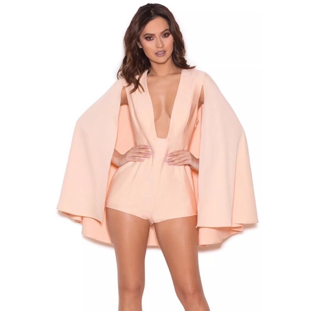 House of CB Cape Playsuit. Small.